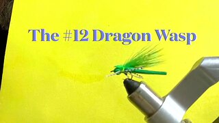 Fly Tying the #12 Dragon Wasp