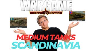 Unit Comparison SCANDINAVIA | Medium Tanks - Wargame Red Dragon