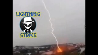 Intense Lightning Strike