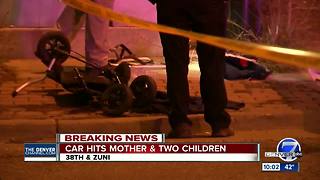 Witness: Mother rescues kids from underneath car after crash in Denver