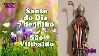 Santo do Dia 7 de julho, São Vilibaldo