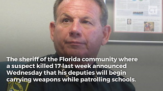 Sheriff Combats School Shootings With Special Addition To Campus
