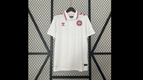 👉🏻⚽️2024 Denmark Away Adult Jersey