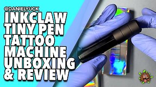 Inkclaw Tiny Pen Tattoo Machine Unboxing And Review