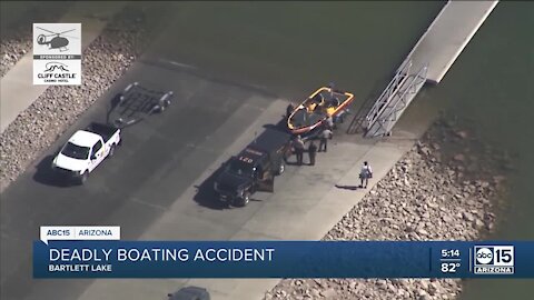 One dead after boating accident at Bartlett Lake