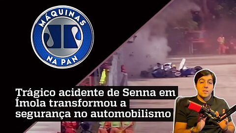 Rodolpho Santos relata avanços na segurança da Fórmula 1 após acidentes | MÁQUINAS NA PAN