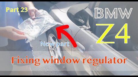 BMW Z4 3.0 - Fixing the window regulator - Part 23