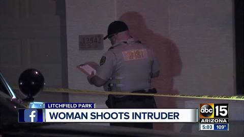 Homeowner shoots potential intruder in Litchfield Park