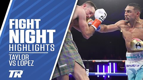 Teofimo Lopez Upsets Josh Taylor to Win Jr. Welterweight Title | FIGHT HIGHLIGHTS