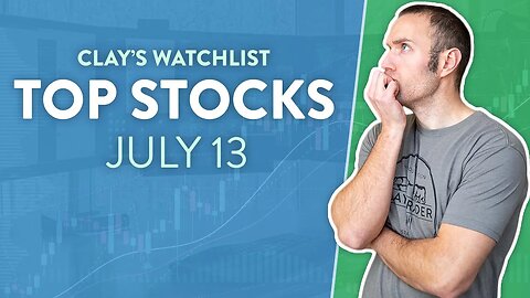 Top 10 Stocks For July 13, 2023 ( $LCID, $CVNA, $RXRX, $RIVN, $MULN, and more! )