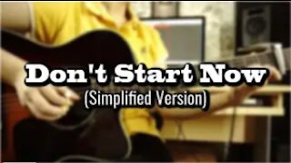 Duo Lipa - Don't Start Now (Simplified Version w/ TABS)