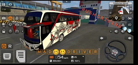 Driving bus in rush|| trafic driving|| simulation games