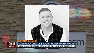 Local pastor accused of stealing money from church