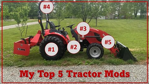 TNT #187: Top 5 Mods or Add-Ons for My Compact Tractor / RK25 / TYM T25