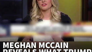 Meghan Mc Cain Speaks Up Reveals What Trump Really Lost With Flynn Resignation