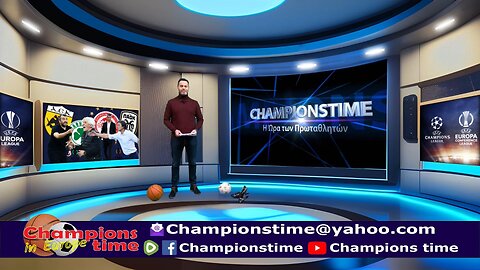 Championstime ΣΑ 13-1-24 Superleague,Κύπελλο, Μπάσκετ, Πόλο, Βόλεϊ, αστεία βίντεο