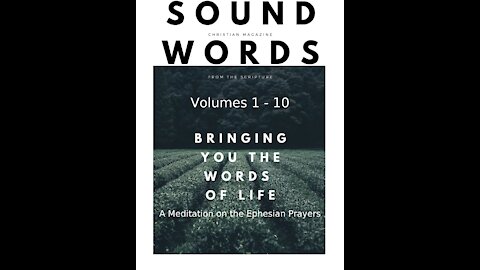 Sound Words, A Meditation on the Ephesian Prayers