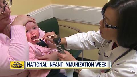 National Infant Immunization Week runs to April 28