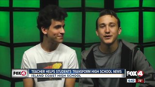 Island Coast High School teacher helps students transform high school news