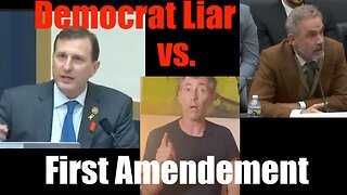 Jordan Peterson + I Respond to Democrat Liar's Assault on 1st Amendment