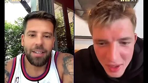 Sandu și Nadin vorbesc despre contul lui închis și cine la închis live TikTok part 1