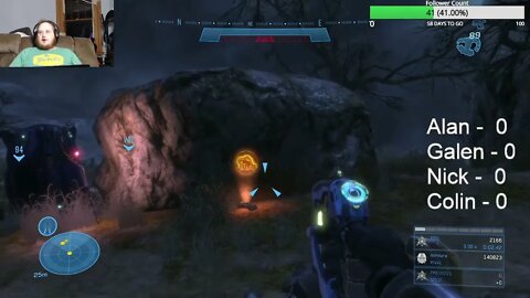 My Friend Plays Halo Reach For The First Time On Legendary! Part 3 - Sneaky Stealthy