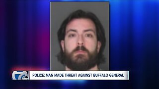 Police: man accused of making threat against Buffalo General