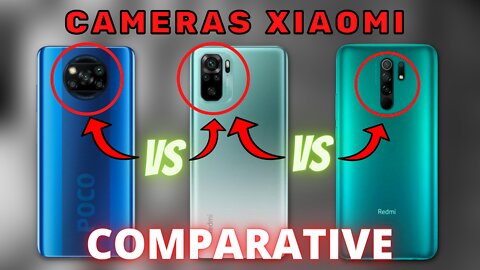 Which Redmi Xiaomi has the best camera? Xiaomi Redmi note 10 comparison - Redmi 9 - Poco x3 NFC