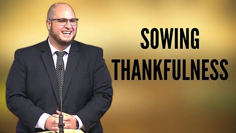 Sewing Thankfulness | Calvary of Tampa with Pastor Jesse Martinez