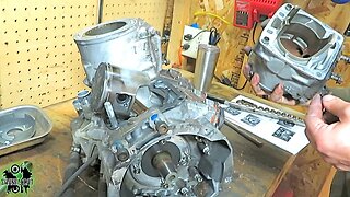 Arctic Cat 800 Snowmobile Engine Tear Down | Crossfire8 | F8