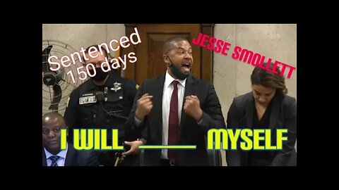 Jesse Smollett Outburst in Court After 150 Day Sentencing - Suicidal?