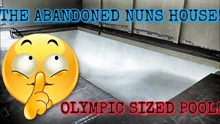 UNBELIEVABLE ABANDONED NUNS HOUSE! OLYMPIC POOL!