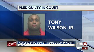 Accused drug dealer pleads guilty