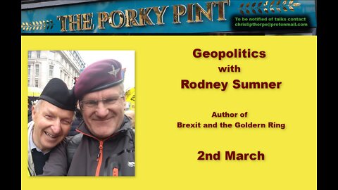 Rodney Sumner at the Porky Pint - Part1