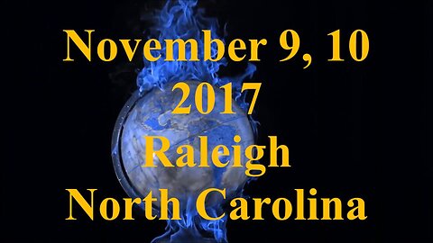 [archive] Flat Earth International Conference 2017, Nov 9-10, Raleigh, North Carolina - Promo 1 ?