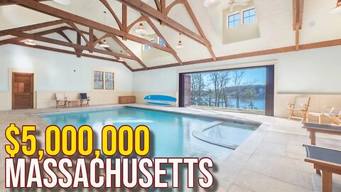 Touring $5,000,000 Massachusetts Mega Mansion