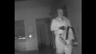 Caught on video: masked burglar prowling Chula Vista home