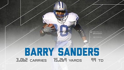 Barry Sanders Mini-Movie: Untouchable with the Ball!