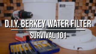 DIY Berkey Water Filter