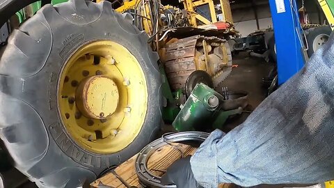 John Deere 4450 power shift overhaul Pt1