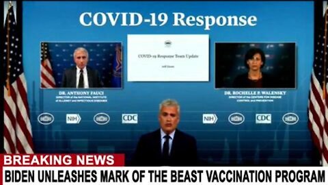 BIDEN UNLEASHES MARK OF THE BEAST - DECLARES WAR ON THE UNVACCINATED