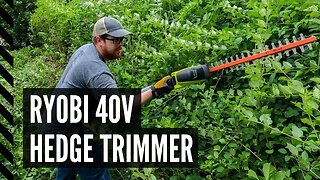 Ryobi 40V Expand-It Hedge Trimmer Review RY40630