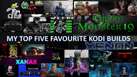 My Top 5 Favourite Kodi Builds August 2023