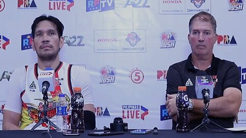 Interview with Best Player June Mar Fajardo and Coach Jorge Gallent [Feb. 4, 2024]