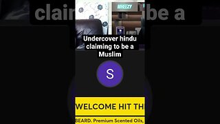 Hindu acting like he’s a Muslim exposed