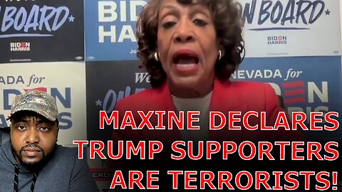 Maxine Waters DEMANDS DOJ Investigate 'Domestic Terrorist' Trump Supporters During INSANE Rant!