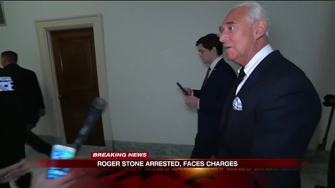 Roger Stone, former Trump campaign official, arrested and charged in Mueller probe