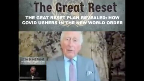 COVID INVENTED CRISIS TO IMPLIMENT A GLOBAL RESET (3y/o video)