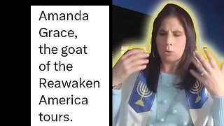 Amanda Grace, the GOAT of the Reawaken America tour.