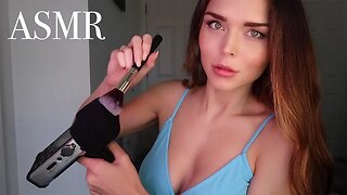 ASMR | Tingly Mic Brushing with Whispers